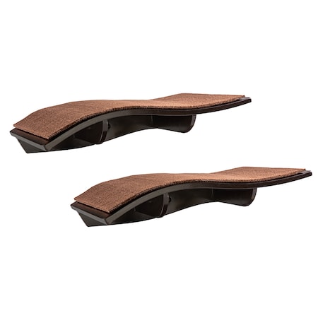 Arf Pets Wall-Mounted Wooden Cat Perch Shelf, PK 2 APCP2PCK